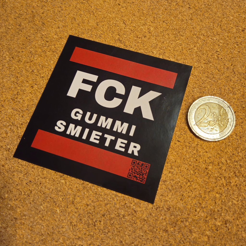 FCK Gummi Smieter Sticker