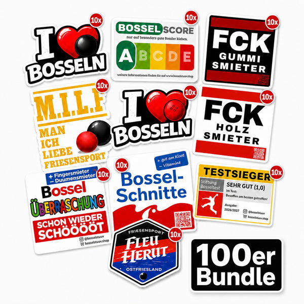 100er Bossel-Sticker Bundle 🔥💯