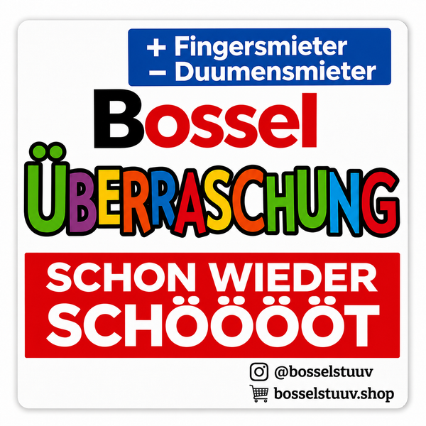 Bossel Überraschung Sticker